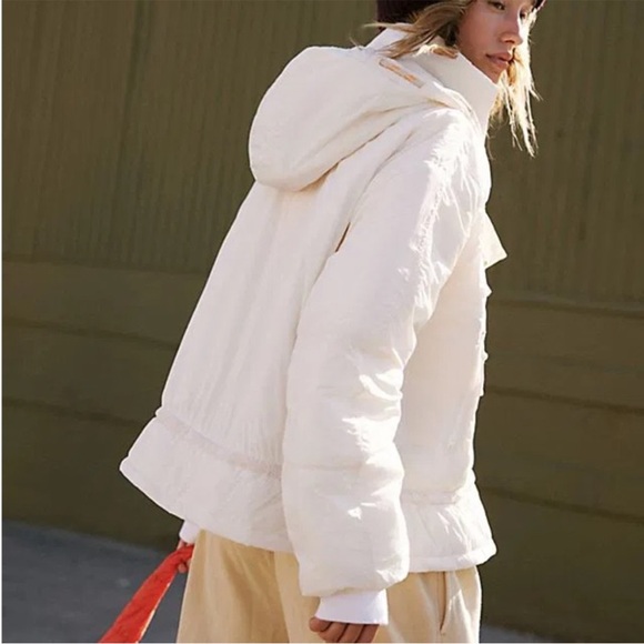 FP Movement by Free People Cream Puffer Jacket - Picture 6 of 14